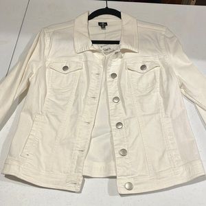 White Jean Jacket